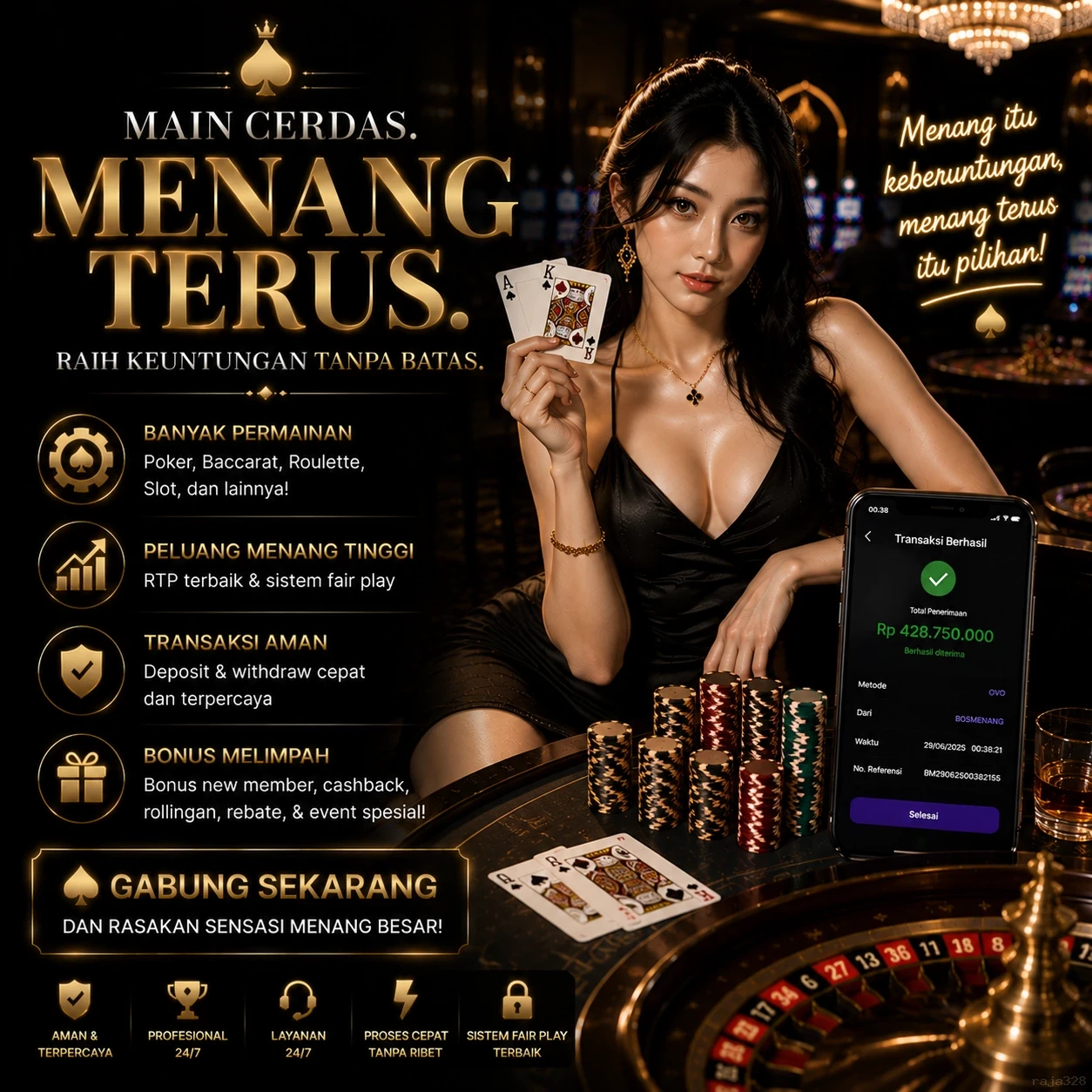 Alur unduhan aplikasi di raja328